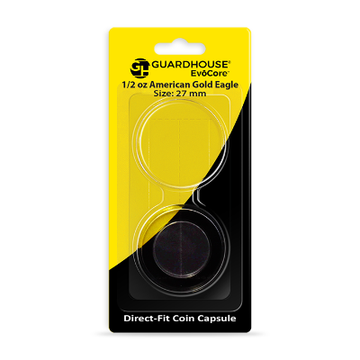 1/2 oz American Gold Eagle Direct Fit EvoCore Capsule - Retail Card