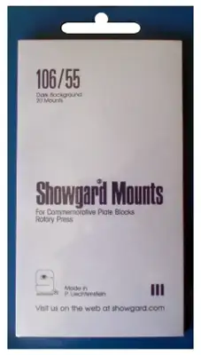106x55 Showgard Plate Blocks and Covers (Black)