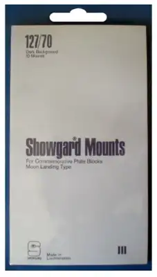 127x70 Showgard Plate Blocks and Covers (Black)