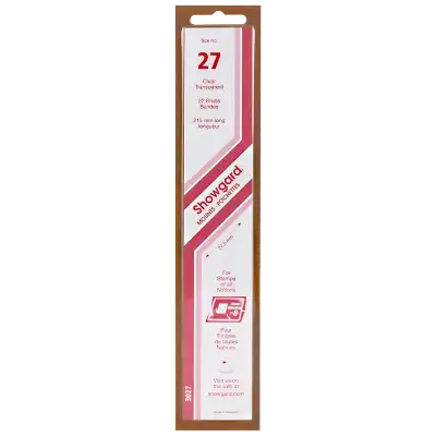 Showgard Mounts - 215mm Strips (Clear) - 27x215mm