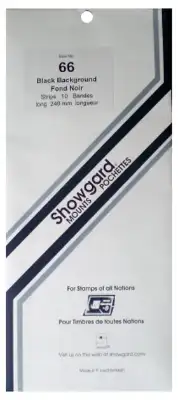 Showgard Mounts - 240mm Strips (Black) - 66x240mm