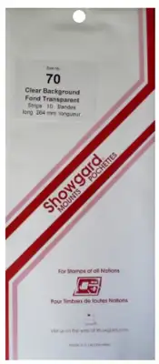Showgard Mounts - 264mm Strips (Clear) - 70x264mm