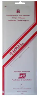 Showgard Showgard Mounts - 240mm Strips (Clear) - 80x240mm