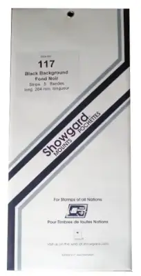 117 Showgard Strips Accomodation Range 264mm (Black)
