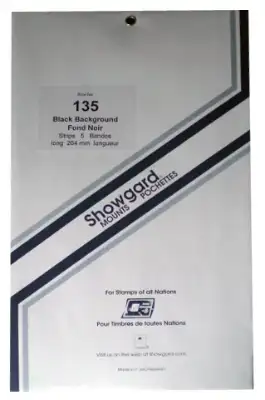 135 Showgard Strips Accomodation Range 264mm (Black)