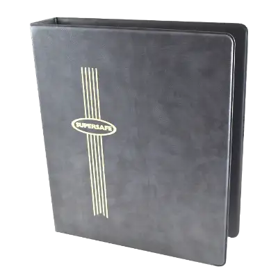 Standard Size Supersafe Binder- Grey