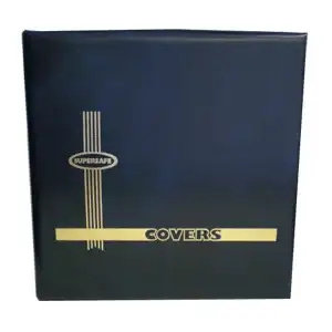 Supersafe #10 Cover Album - Vertical Pocket (Blue)