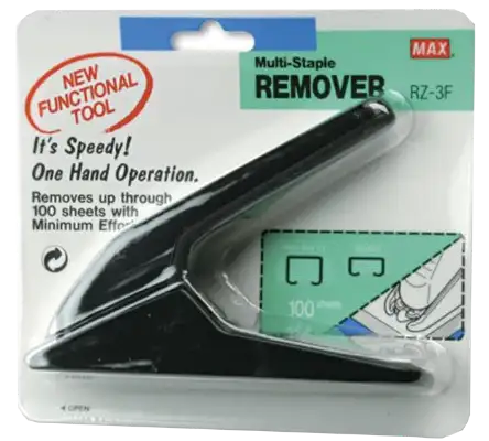 Heavy Duty Staple Remover - 100 Sheet Capacity