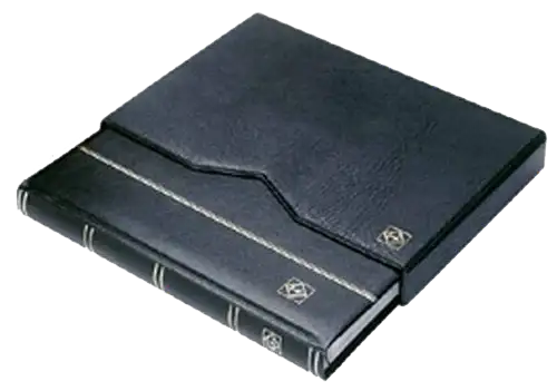 Premium Stock Books with 32 Black Pages and Clear  Interleaves (Green) - LZS4/16NGR