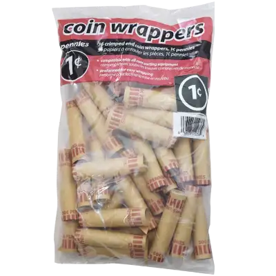 36 Penny Preformed Coin Wrappers