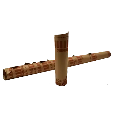 Nested Preformed Penny Tube Coin Wrappers
