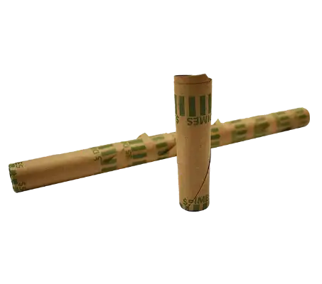 Nested Preformed Dime Tube Coin Wrappers