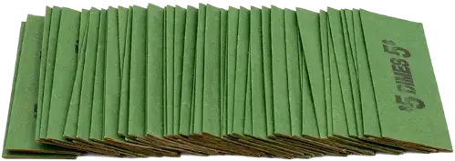 Flat Dime Coin Wrappers
