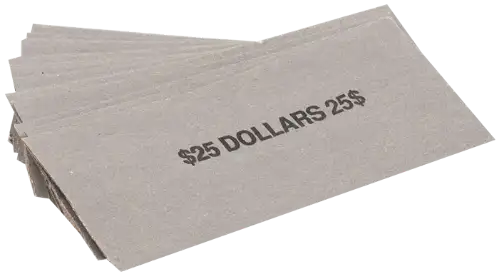 Flat Small Dollar Coin Wrappers
