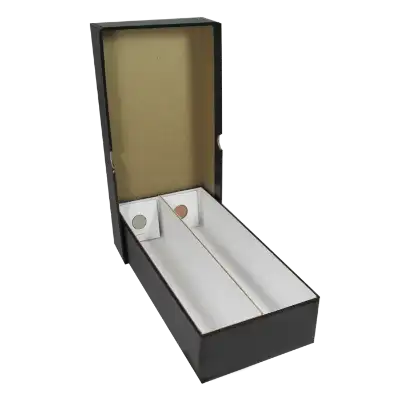 Double Row 2x2 Box - 10" - Heavy Duty - Black