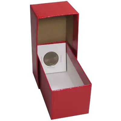 Single Row 2x2 Box - 4.5" - Red