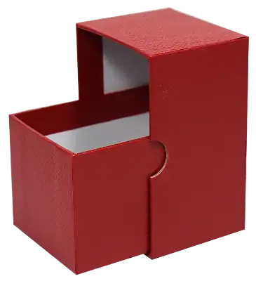 Single Row Slab or Crown Box - 4.5"- Red