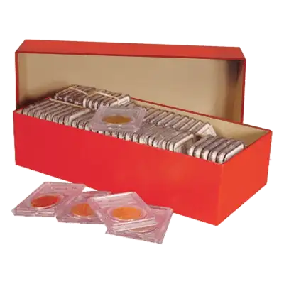 Double Row Slab Box - 12" - Red