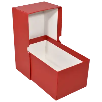 Modern Size Currency Box - Red