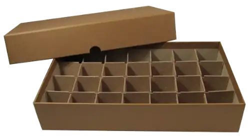 Half-Dollar Tube Box - Holds 28 Tubes