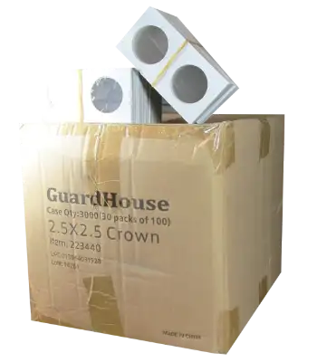 Guardhouse 2.5x2.5 Crown - 100/Bundle