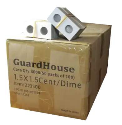 Guardhouse 1.5x1.5 Cent/Dime - 100/Bundle