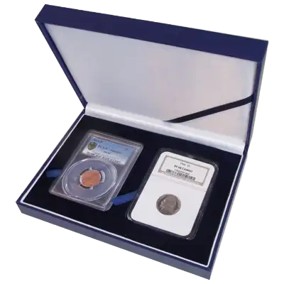 Leatherette Display Box - 2 Slab Universal