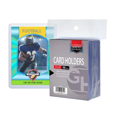 Sentry Trading Card Holders - 3x4 - 35pt (25 Pack)