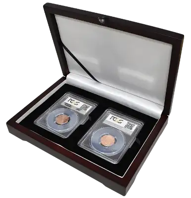Universal Wood Display Box - 2 Slabs