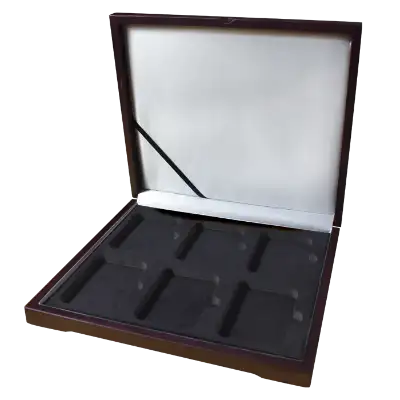 Universal Wood Display Box - 6 Slabs