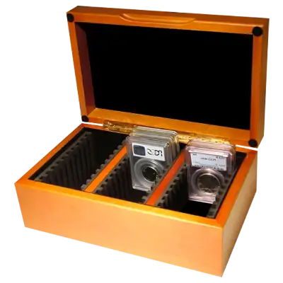 Wood Display Box - 30 NGC or PCGS Slab