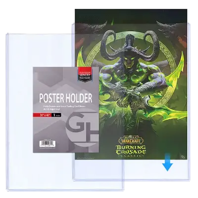 Trading Card Sheet Sentry Holders - 30x40