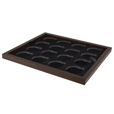 Large Capsule Tray - Holds 16 Round Large Sized Coin Capsules