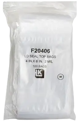 Zip Lock Bag - 4x6 (2 Mil)