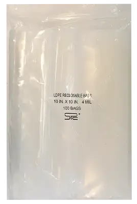 Zip Lock Bag - 10x10" (4mil)