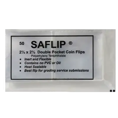 SAFLIP 2.5x2.5 Coin Flips