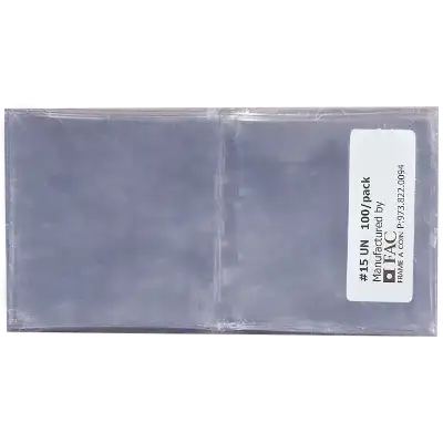 2 1/2x2 1/2 Coin Flips UN - 100 per pack