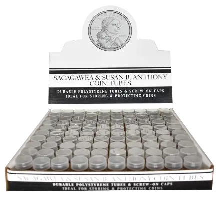 Round Coin Tube-SBA, 100/box