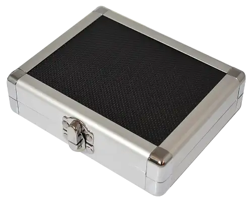 Falcon Series Single Slab Box - Black Aluminum