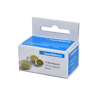 16mm - Coin Capsules (pack of 10)
