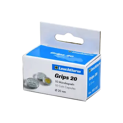 20mm - Coin Capsules (pack of 10)