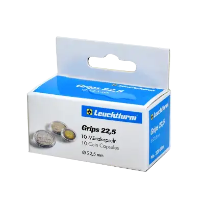 22.5mm - Coin Capsules (pack of 10)