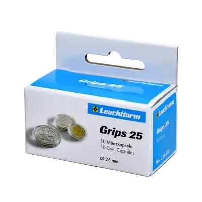 25mm - Coin Capsules (pack of 10)