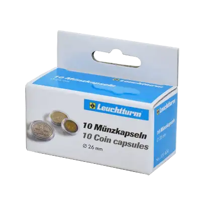 26mm - Coin Capsules (pack of 10)