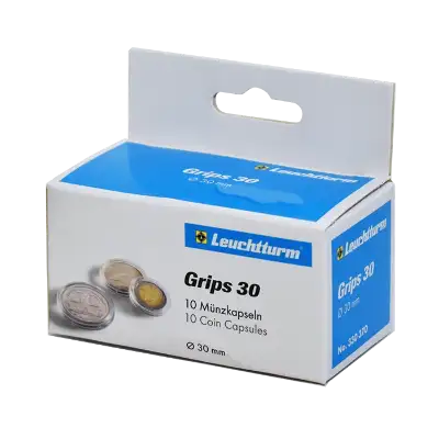 30mm - Coin Capsules (pack of 10)
