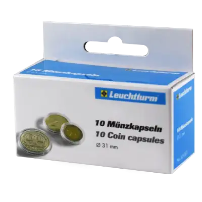 31mm - Coin Capsules (pack of 10)