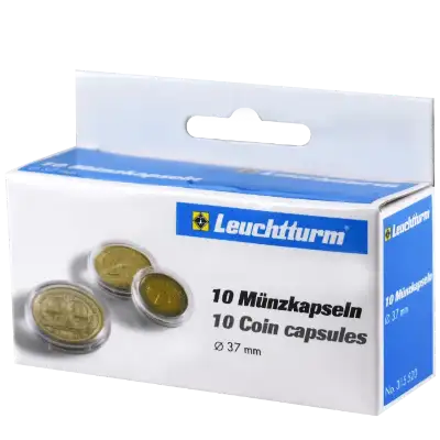 37mm - Coin Capsules (pack of 10)