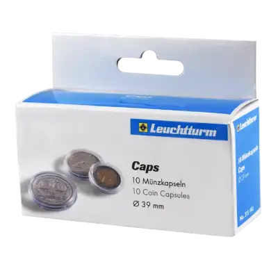39mm - Coin Capsules (pack of 10)