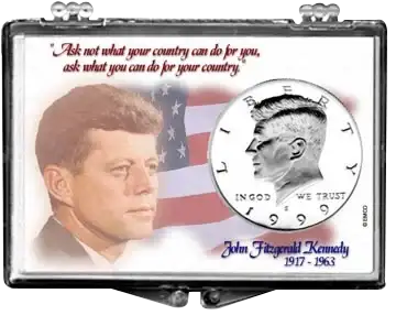 Kennedy Half Dollar - Flag