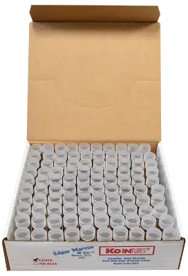 Edgar Marcus Cent Coin Tube